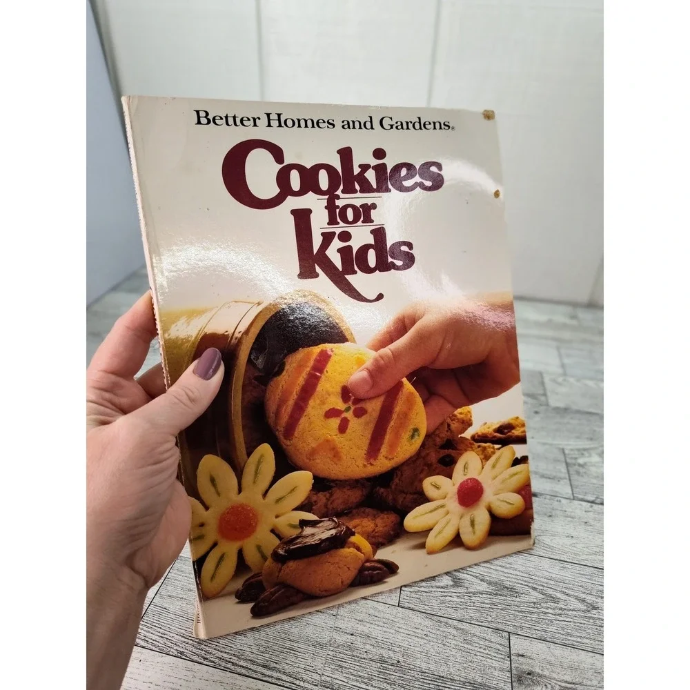 1980s Cookies for Kids Better Homes and Gardens Cookbook Vtg Softcover Recipes
